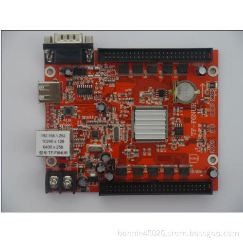 2016 P10 Single Dual Color Lanport Controller LED Display Control Card (TF-F6NUR)